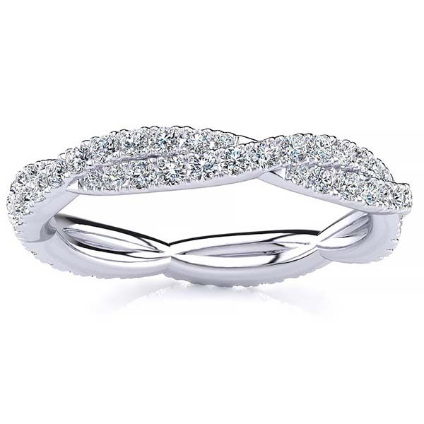 Twist Diamond Ring