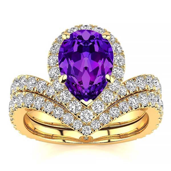 Anna Amethyst Ring