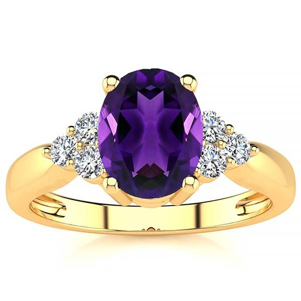 Selena Amethyst Ring