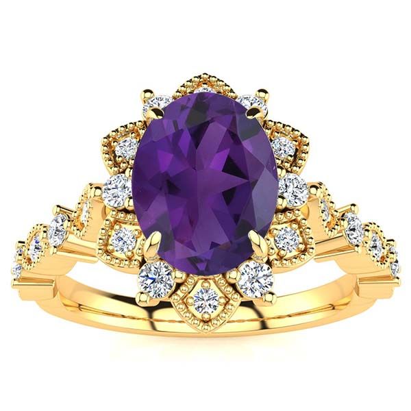 Brenda Amethyst Ring