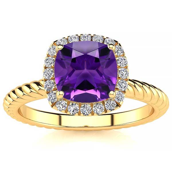 Alyssa Amethyst Ring