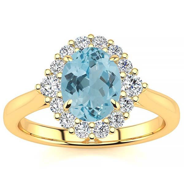 Debora Aquamarine Ring