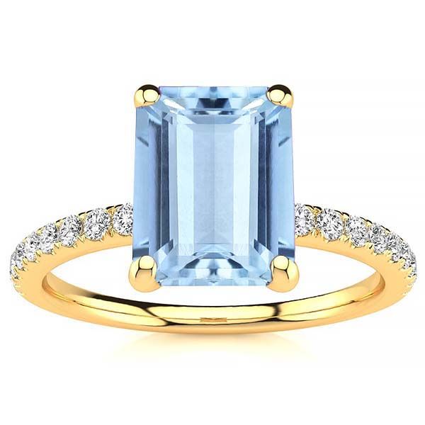 Yana Aquamarine Ring