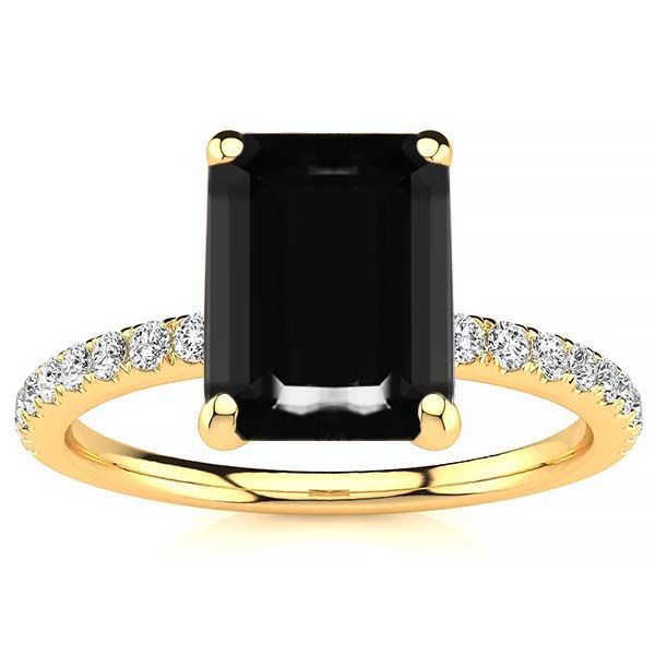 Yana Black Diamond Ring