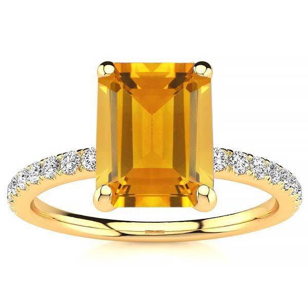 Yana Citrine Ring