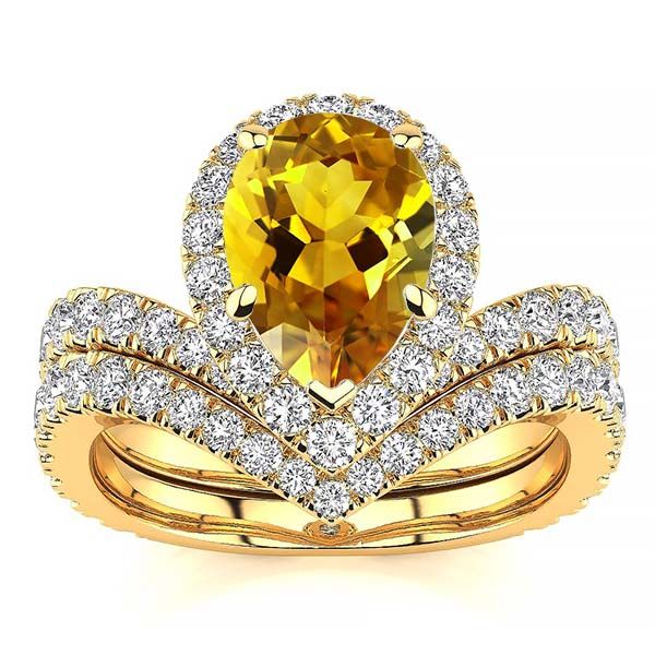 Anna Citrine Ring