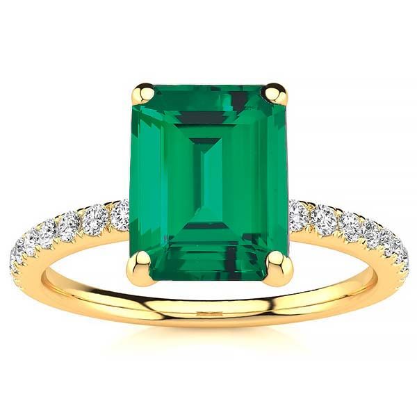 Yana Emerald Ring