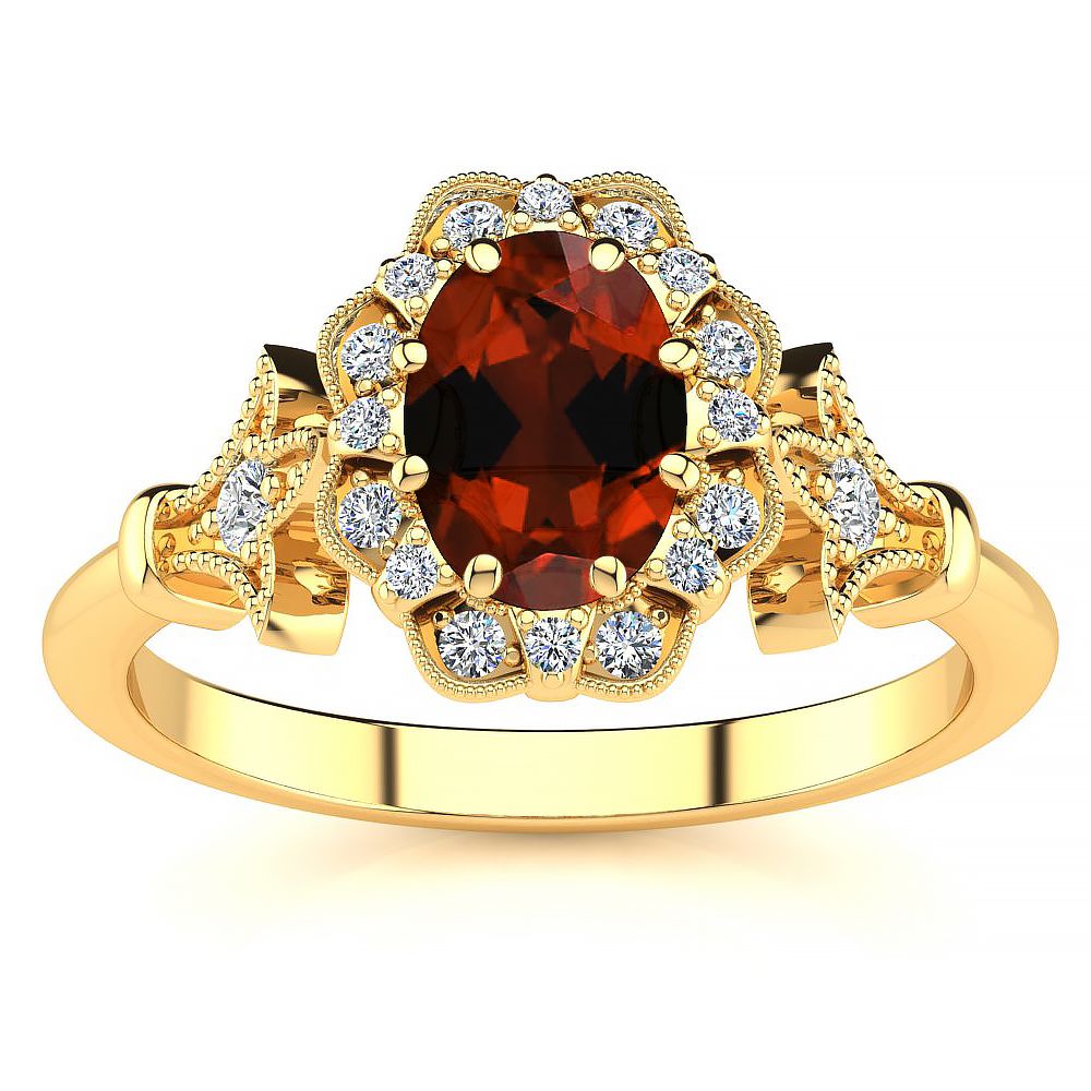 Stephanie Garnet Ring