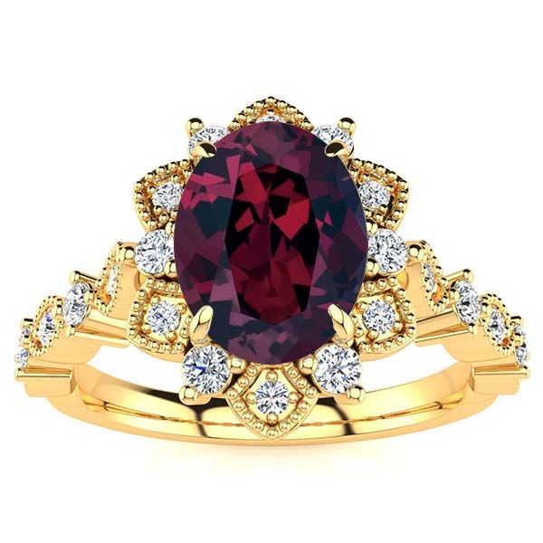 Brenda Garnet Ring