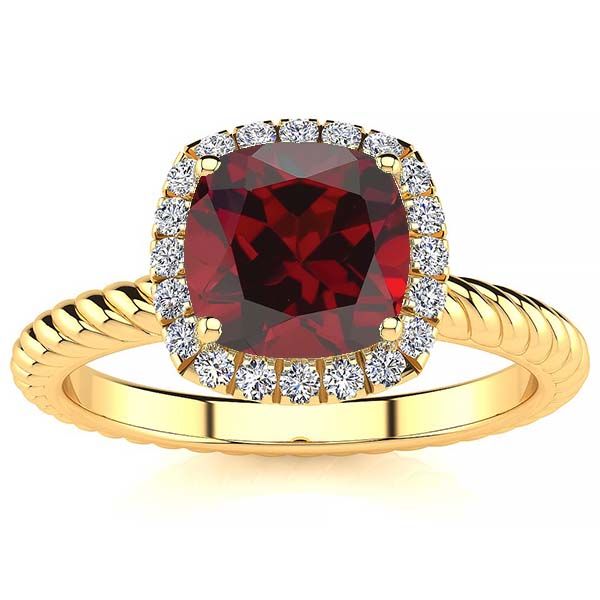 Alyssa Garnet Ring