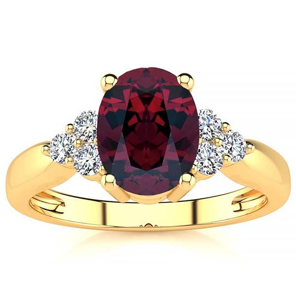 Selena Garnet Ring