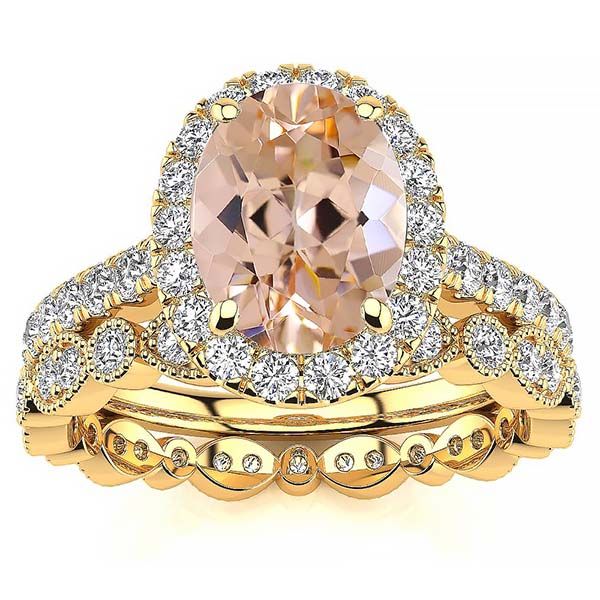 Adele Morganite Set