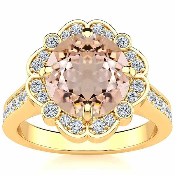 Karen Morganite Ring