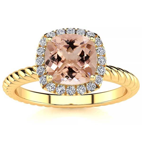 Alyssa Morganite Ring