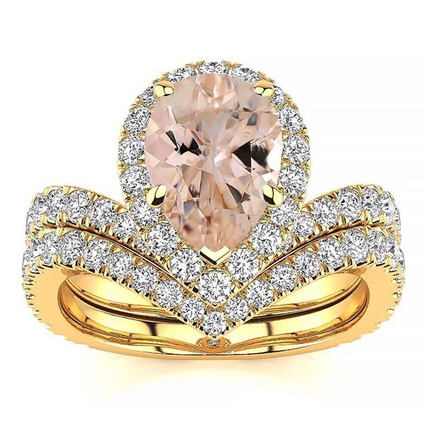 Anna Morganite Ring