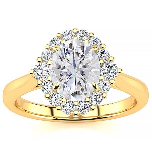 Debora Moissanite Ring