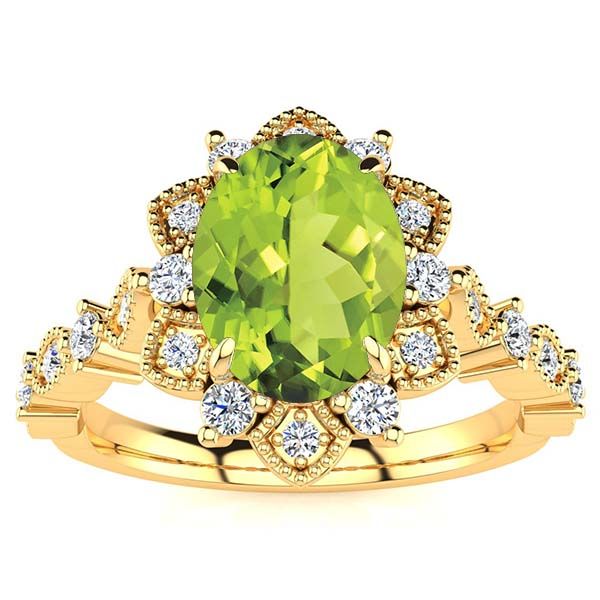 Brenda Peridot Ring