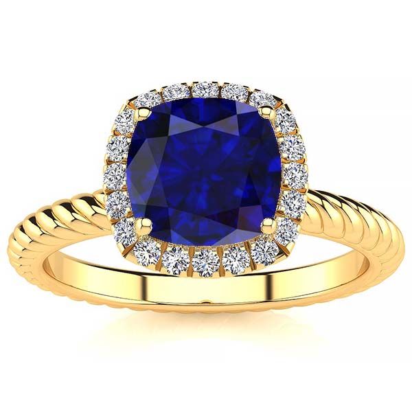 Alyssa Sapphire Ring