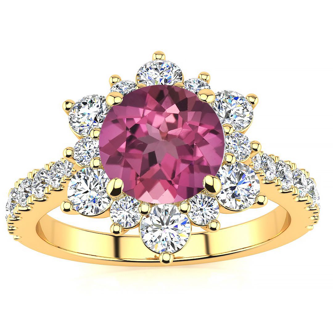 Snowflake Tourmaline Ring