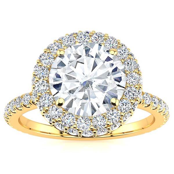 Kasandra Moissanite Ring