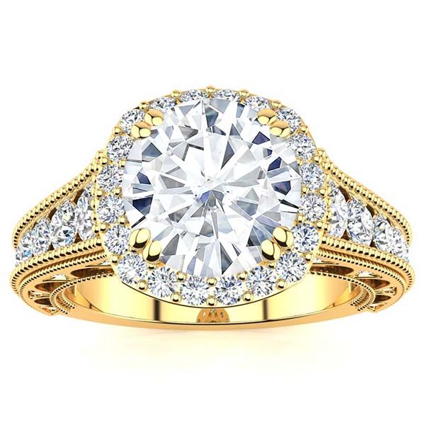 Shirley Moissanite Ring