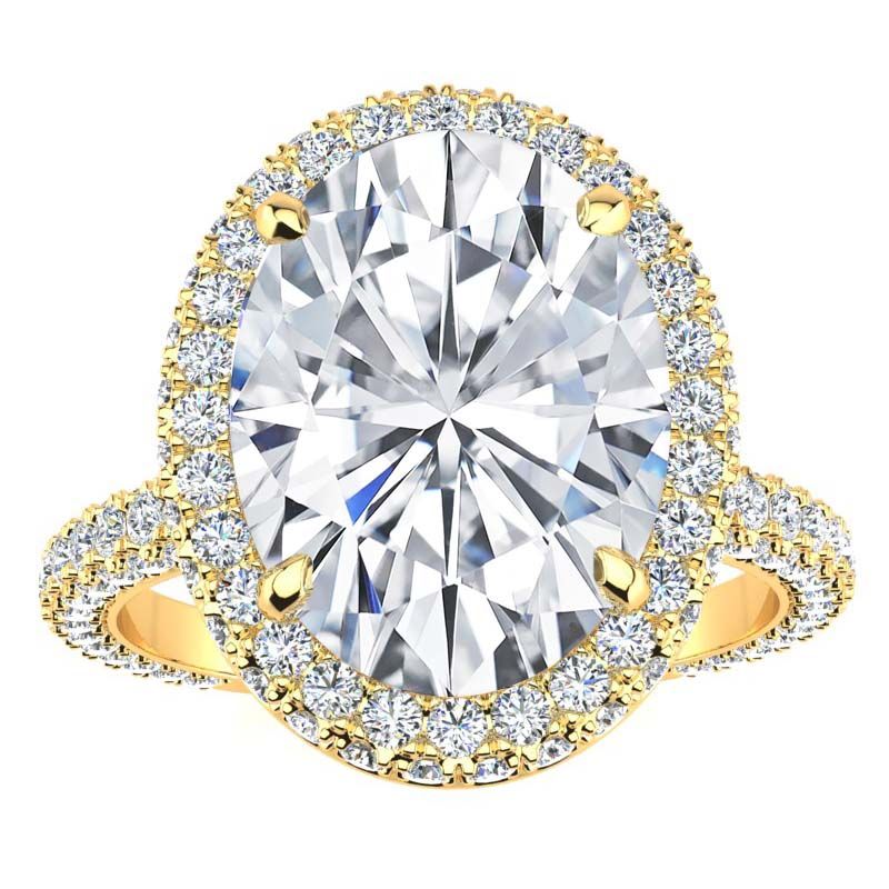 Carla Moissanite Ring