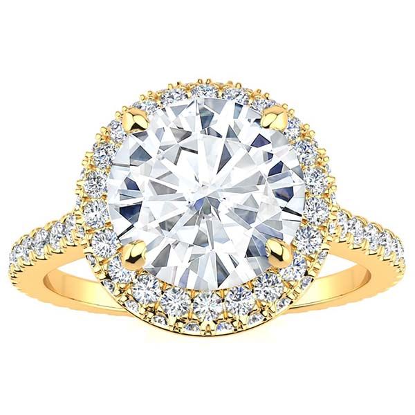 Karissa Moissanite Ring