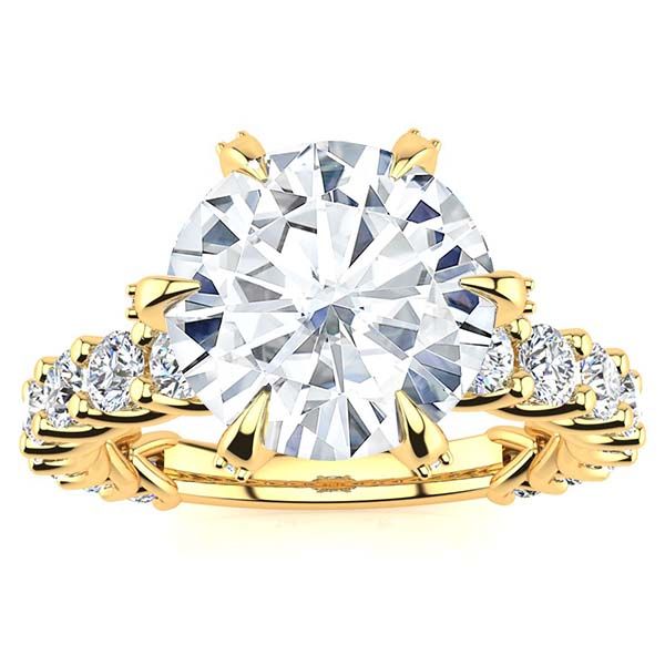 Sheena Moissanite Ring
