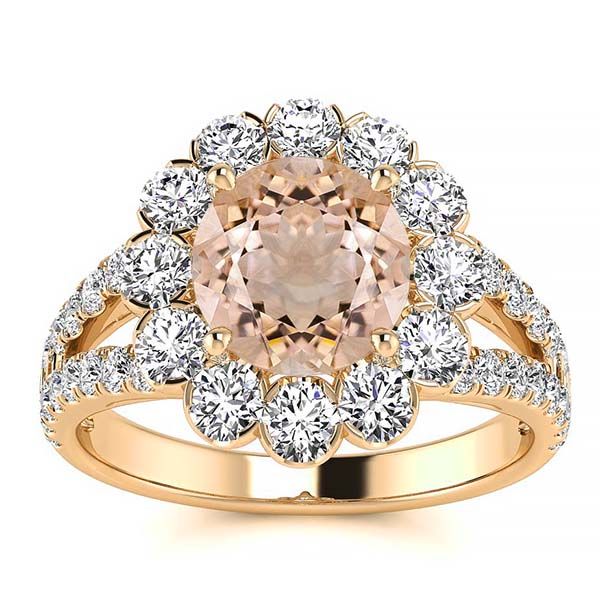 Milana Morganite Ring