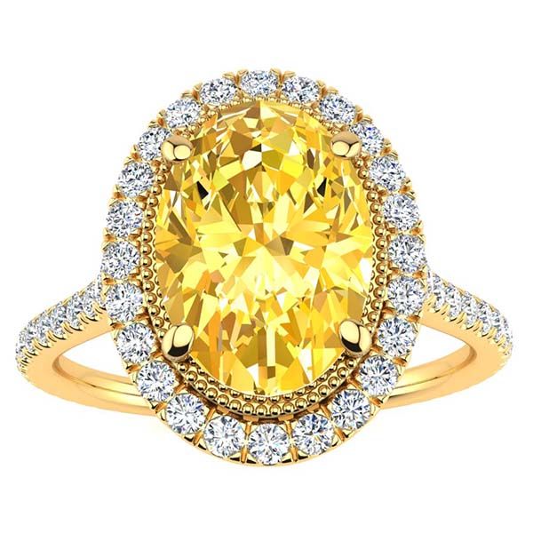Athena Moissanite Ring