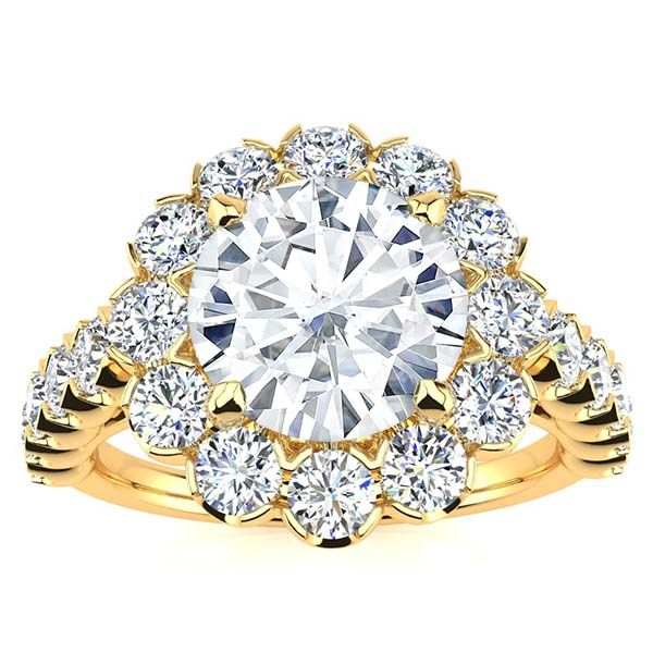 Harper Moissanite Ring