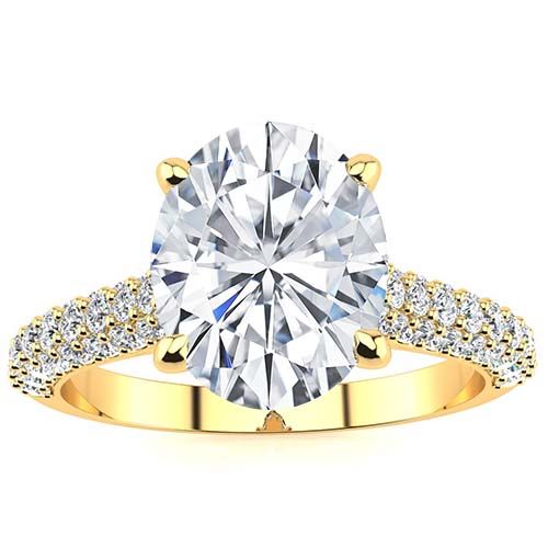 Lila Moissanite Ring