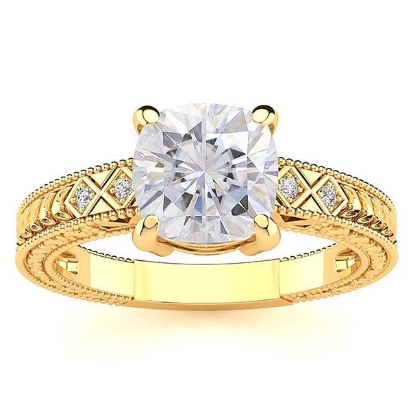 Adeline Moissanite Ring