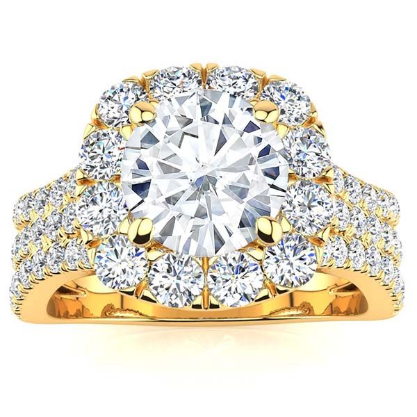 Dana Moissanite Ring
