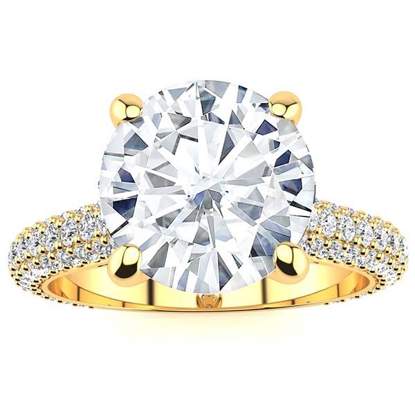 Alicia Moissanite Ring