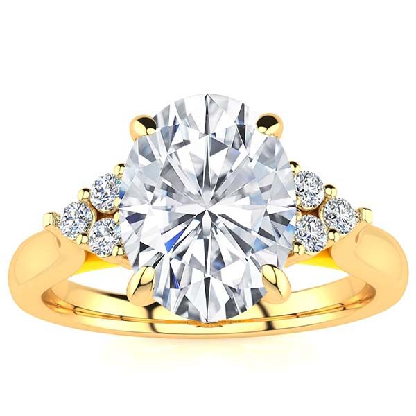 Simone Moissanite Ring