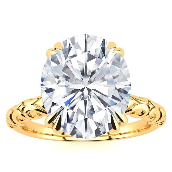 Judith Moissanite Ring