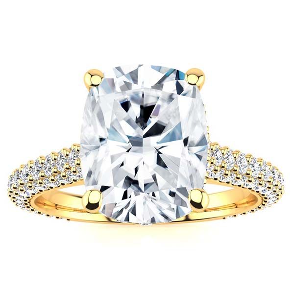 Michelle Moissanite Ring