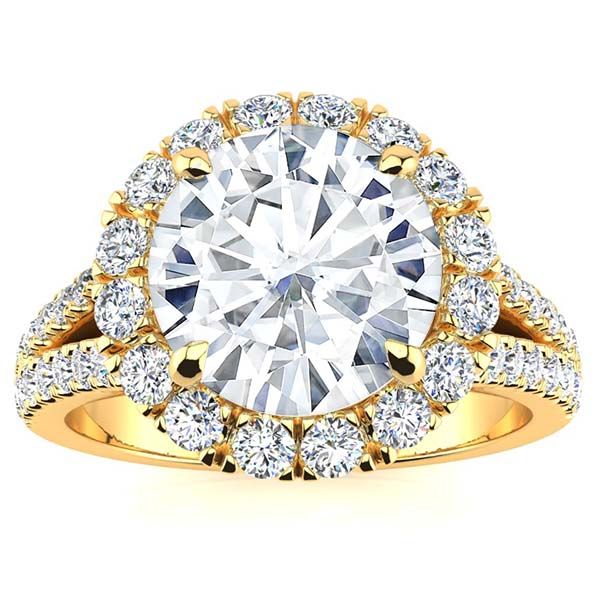 Ashley Moissanite Ring