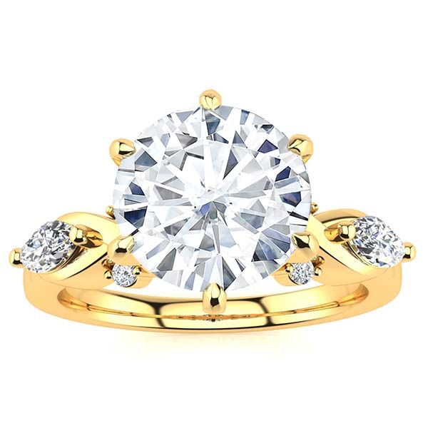 Jolene Moissanite Ring