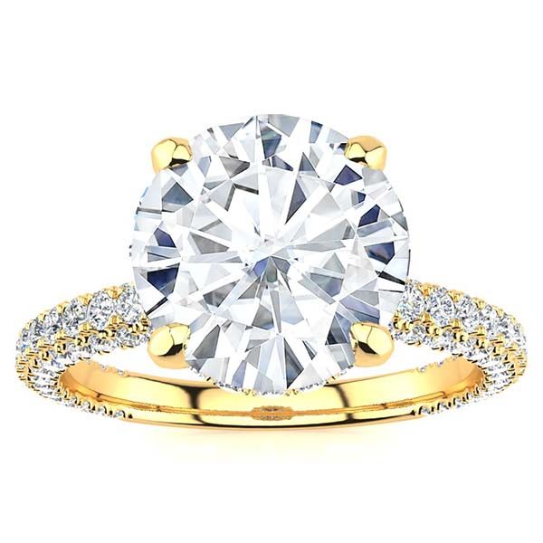 Nelly Moissanite Ring