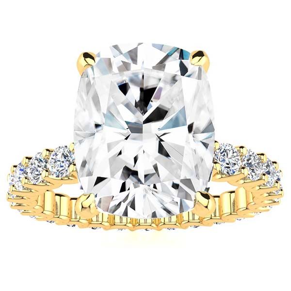 Baz Moissanite Ring