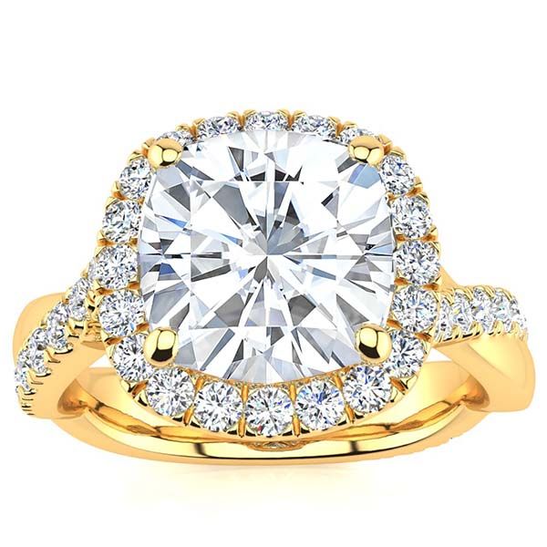 Lucie Moissanite Ring