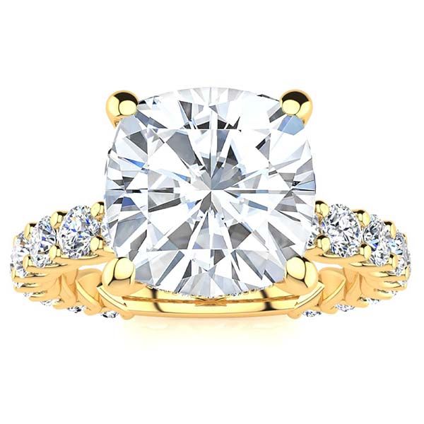 Halsey Moissanite Ring