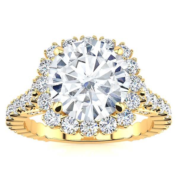 Kayla Moissanite Ring