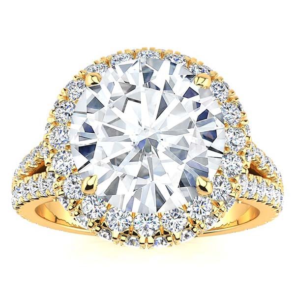 Ingrid Moissanite Ring