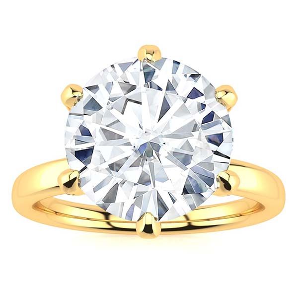 Molly Moissanite Ring