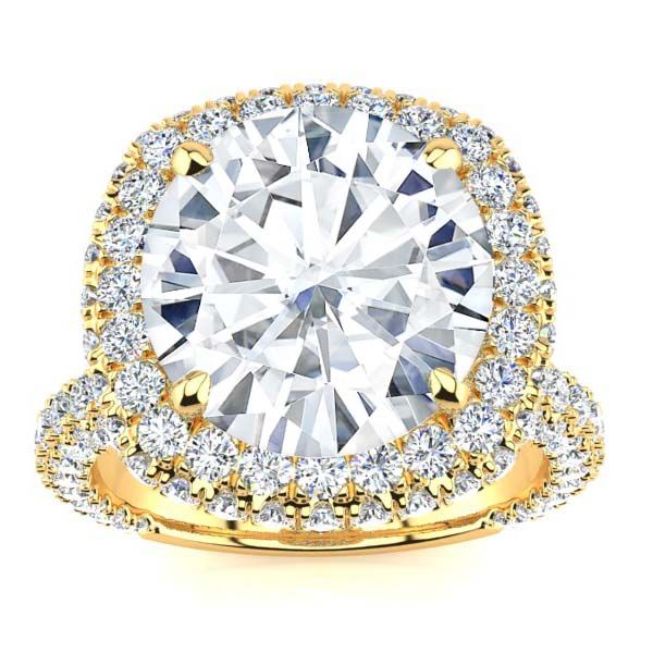 Melanie Moissanite Ring