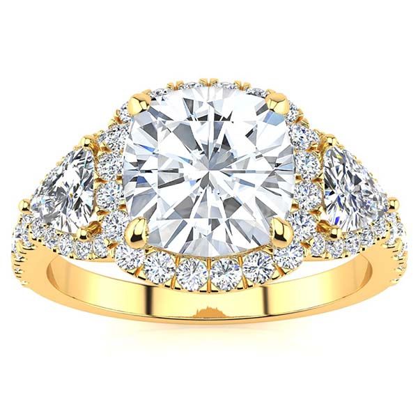 Lindsay Moissanite Ring