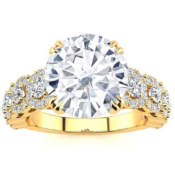 Courtney Moissanite Ring